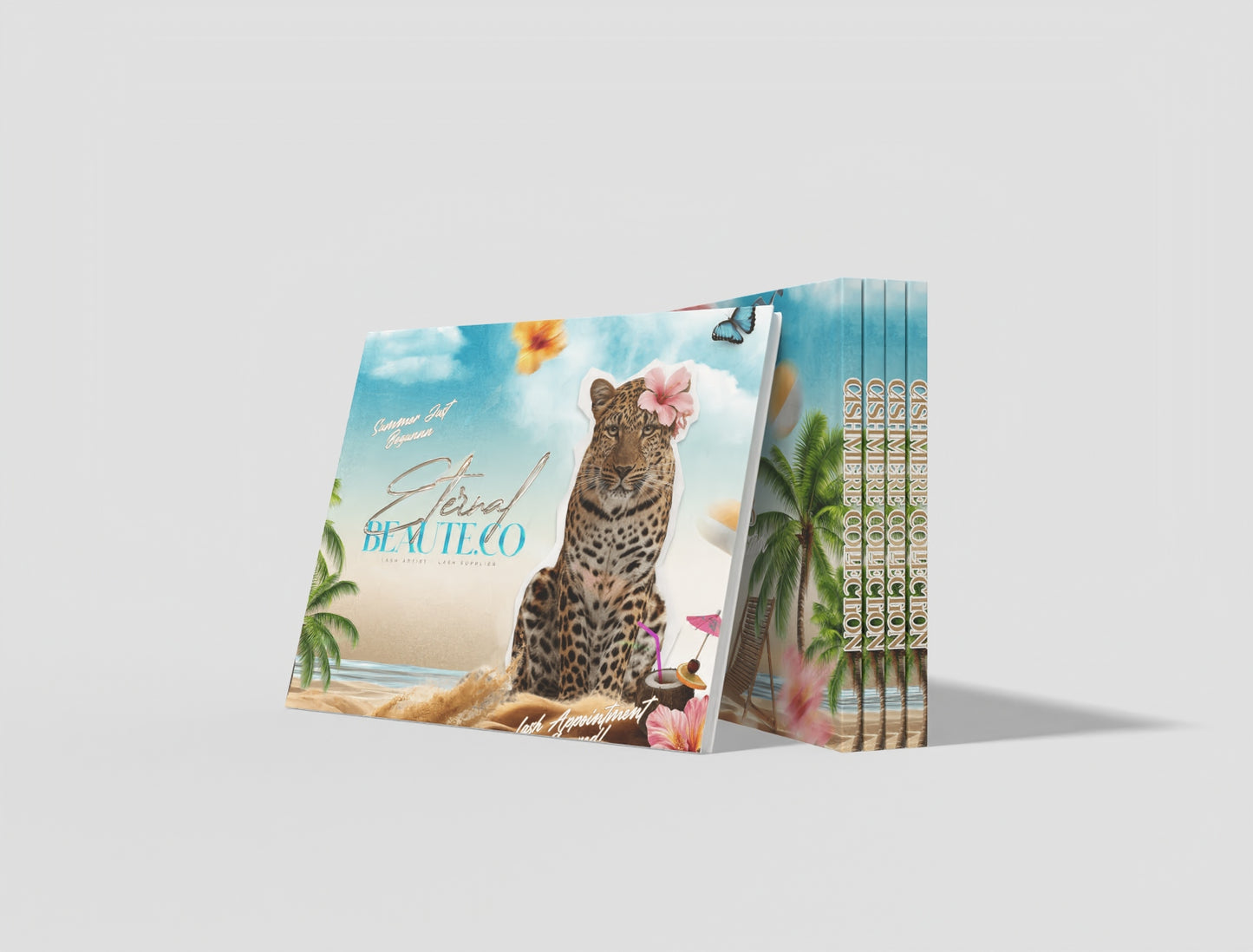 100 Row Lash Tray Tropical Fantasy Collection